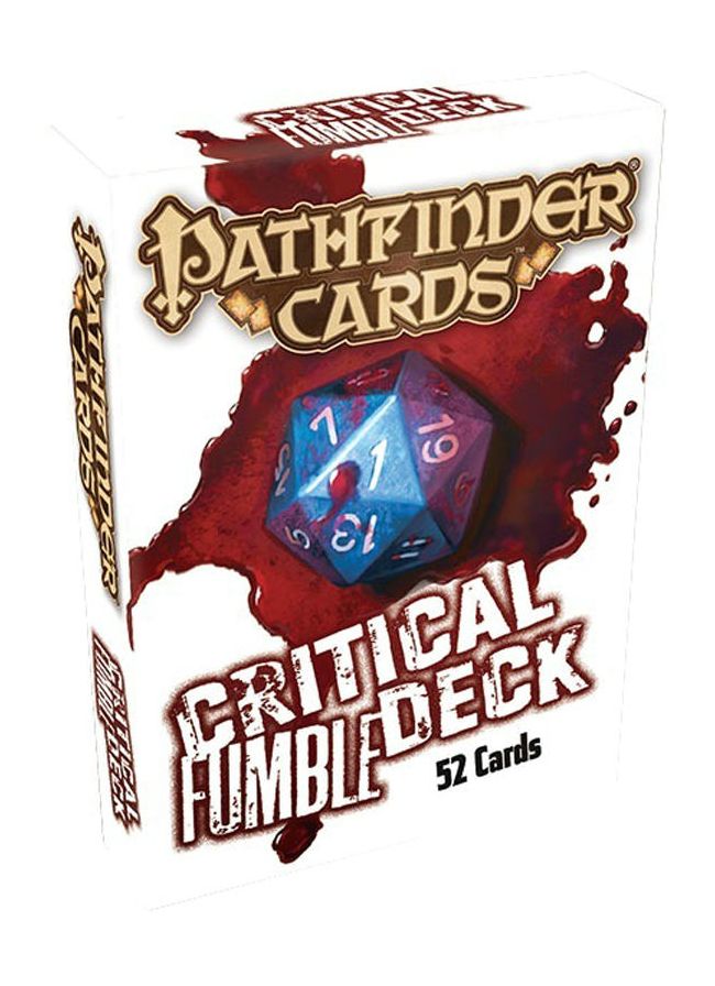 GameMastery Critical Fumble Deck