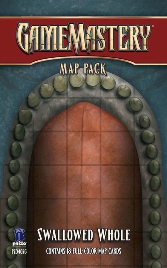 GameMastery Map Pack: Swallowed Whole