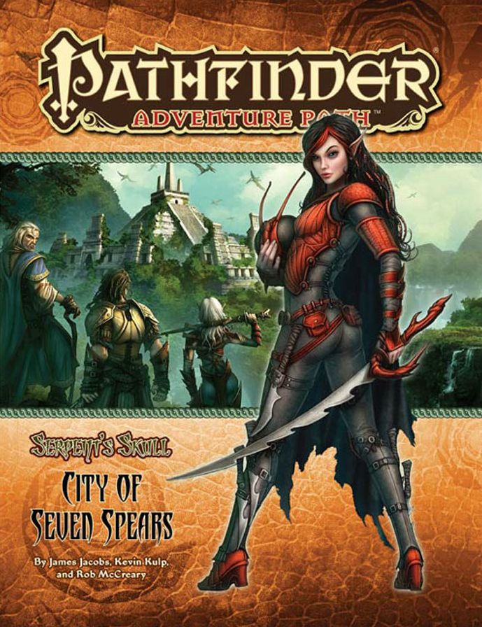 Pathfinder Adventure Path #39: The City of Seven Spears (Serpent's Skull 3 of 6)