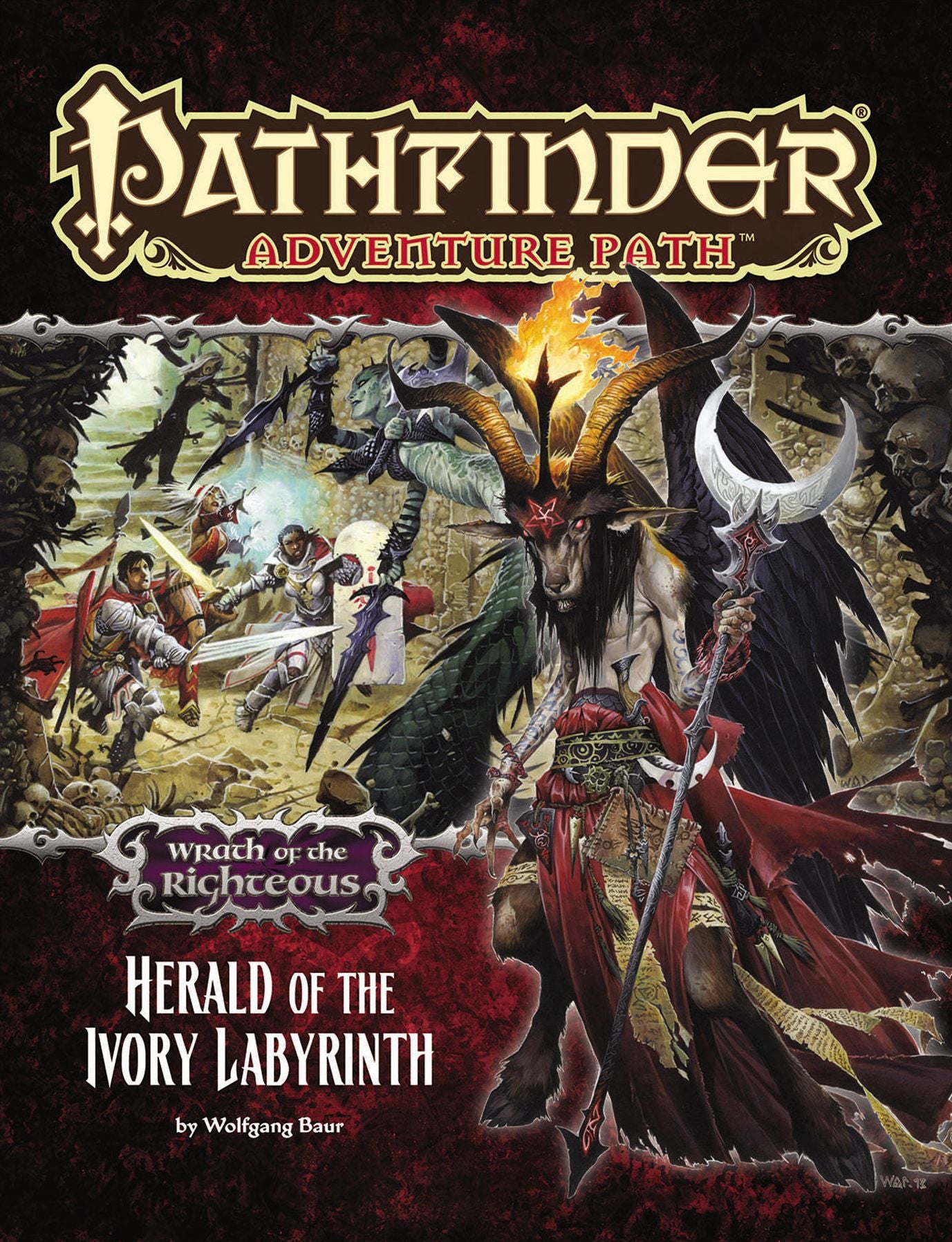 Pathfinder Adventure Path #77: Herald of the Ivory Labyrinth (Wrath of the Righteous 5 of 6)