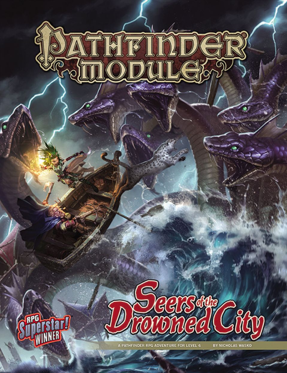Pathfinder Module: Seers of the Drowned City