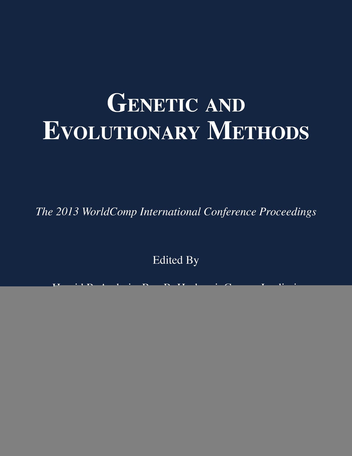 Genetic and Evolutionary Methods