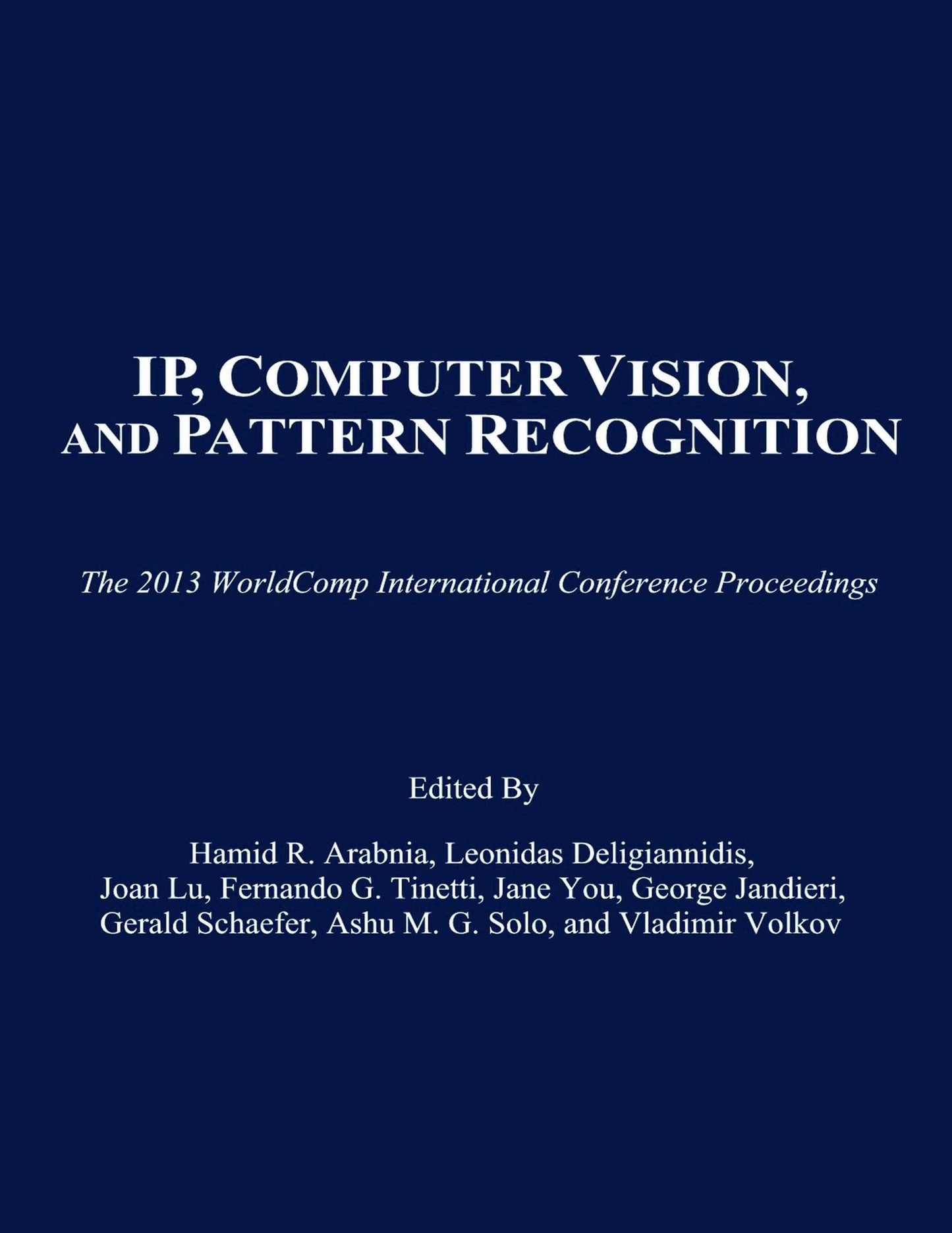 Ip, Computer Vision, and Pattern Recognition