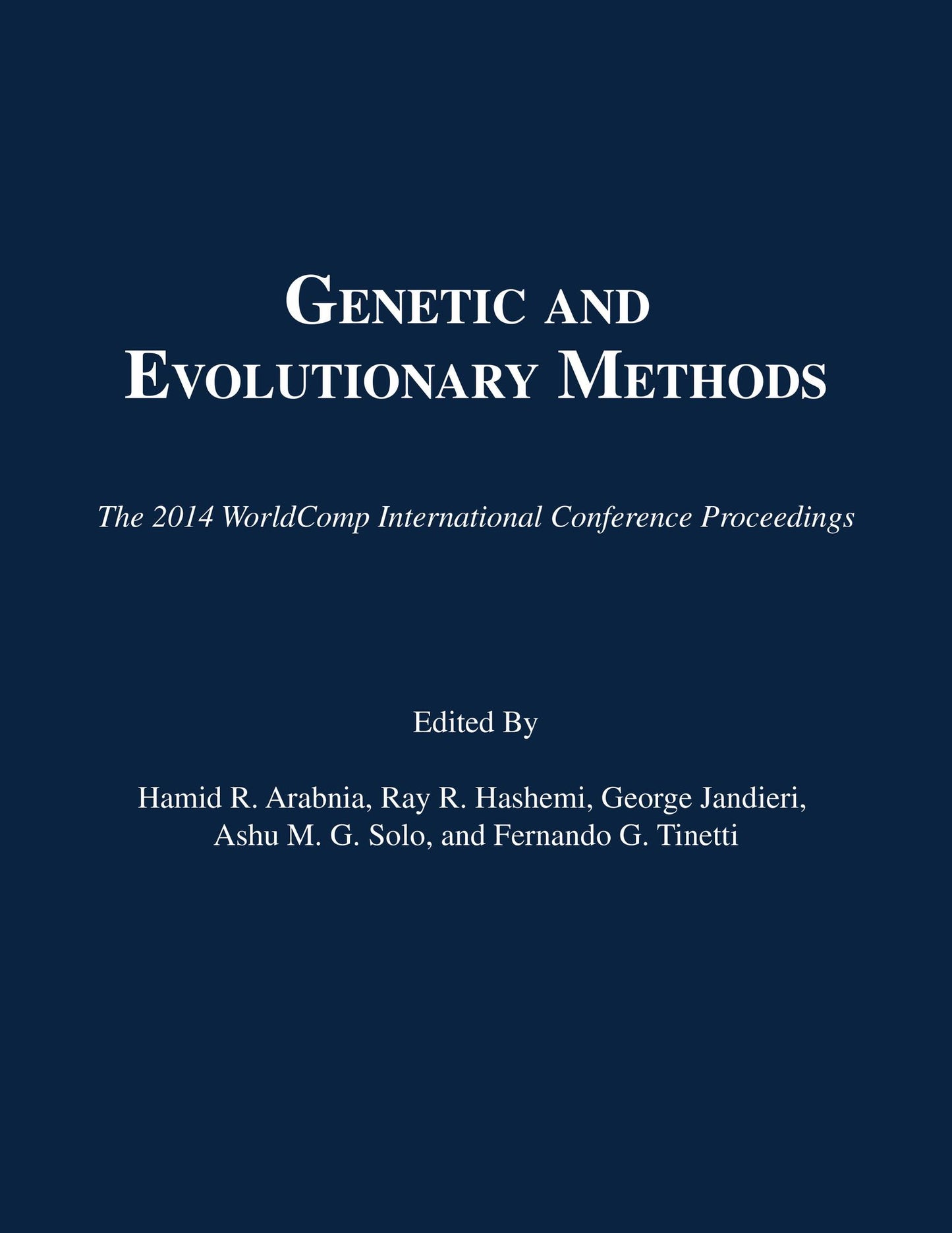 Genetic and Evolutionary Methods