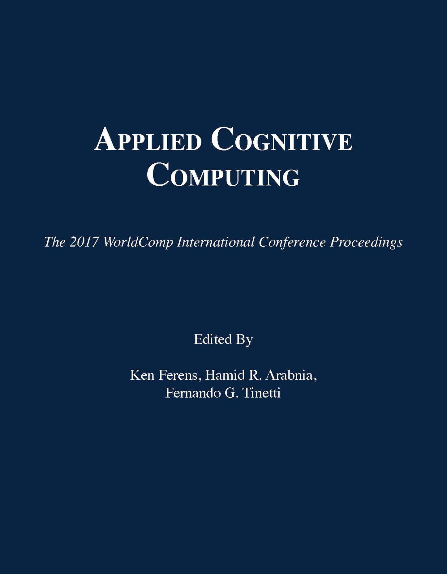 Applied Cognitive Computing