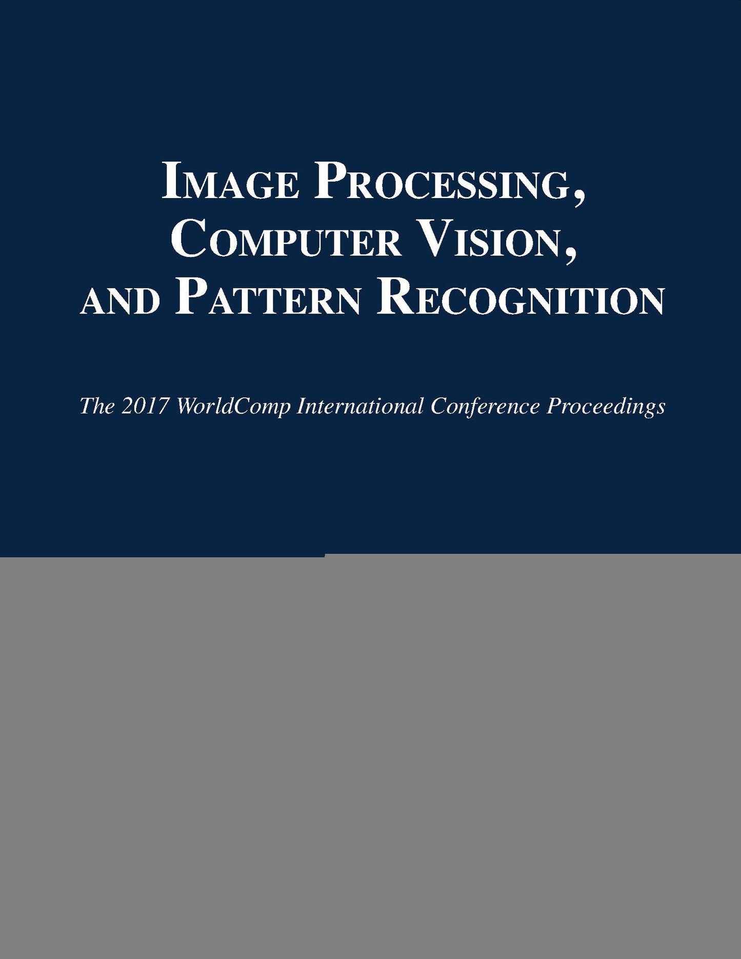 Image Processing, Computer Vision, and Pattern Recognition
