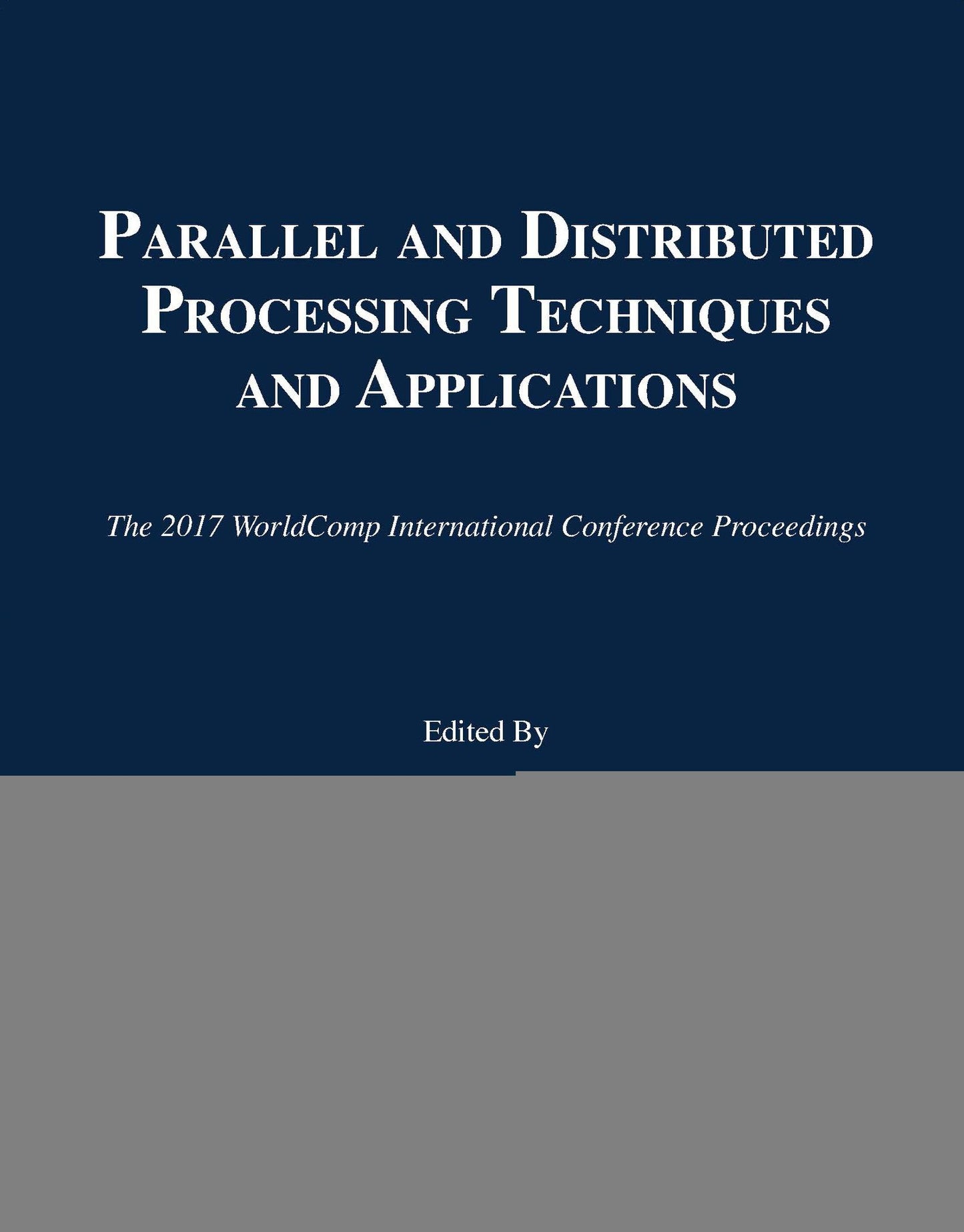 Parallel and Distributed Processing Techniques and Applications