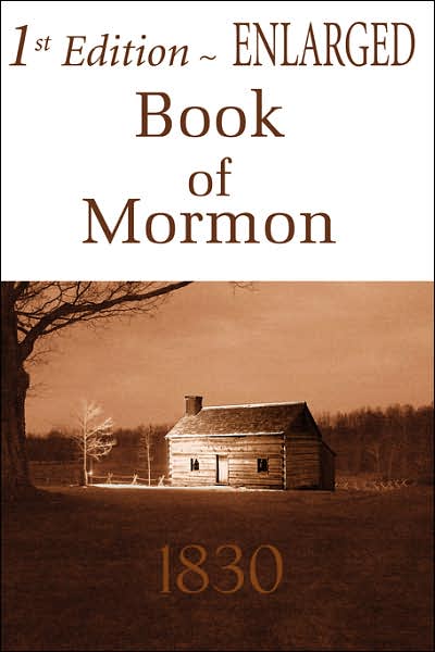1St Edition Enlarged Book Of Mormon