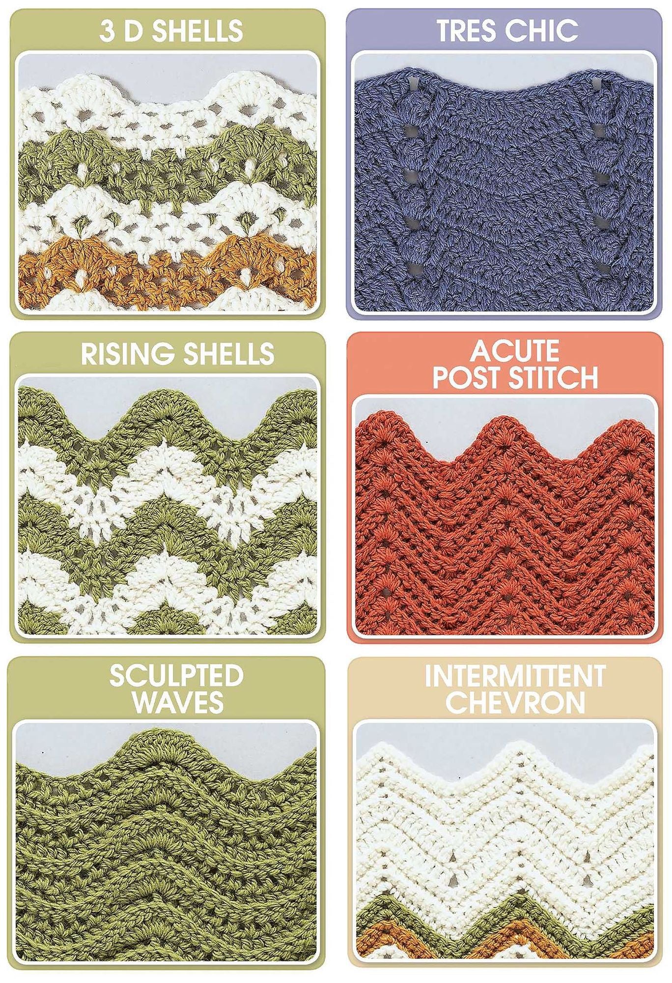 154 Crochet Wave Patterns