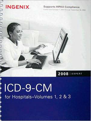 ICD-9-CM Expert for Hospitals 2008, Vols 1,2,3 (Spiral)