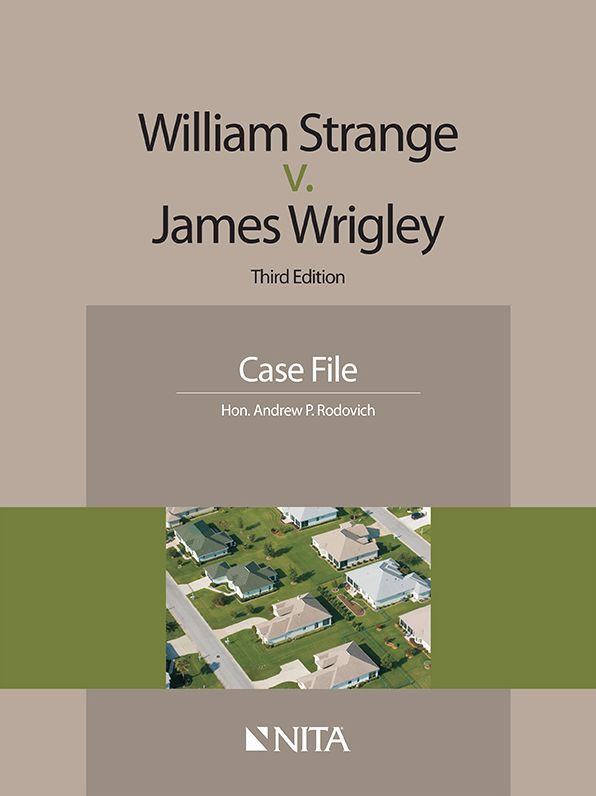 William Strange v. James Wrigley Case File, 2015