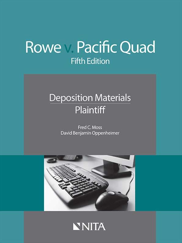 Rowe v. Pacific Quad, Inc. Plainitiffs Version