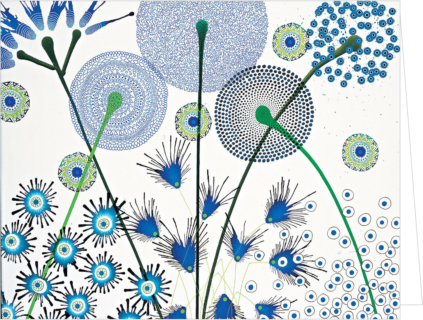 Flora: QuickNotes: Greeting, Thank You and Invitation Cards in a Reuseable Flip-Top Box Decorated with Modern Illustrations