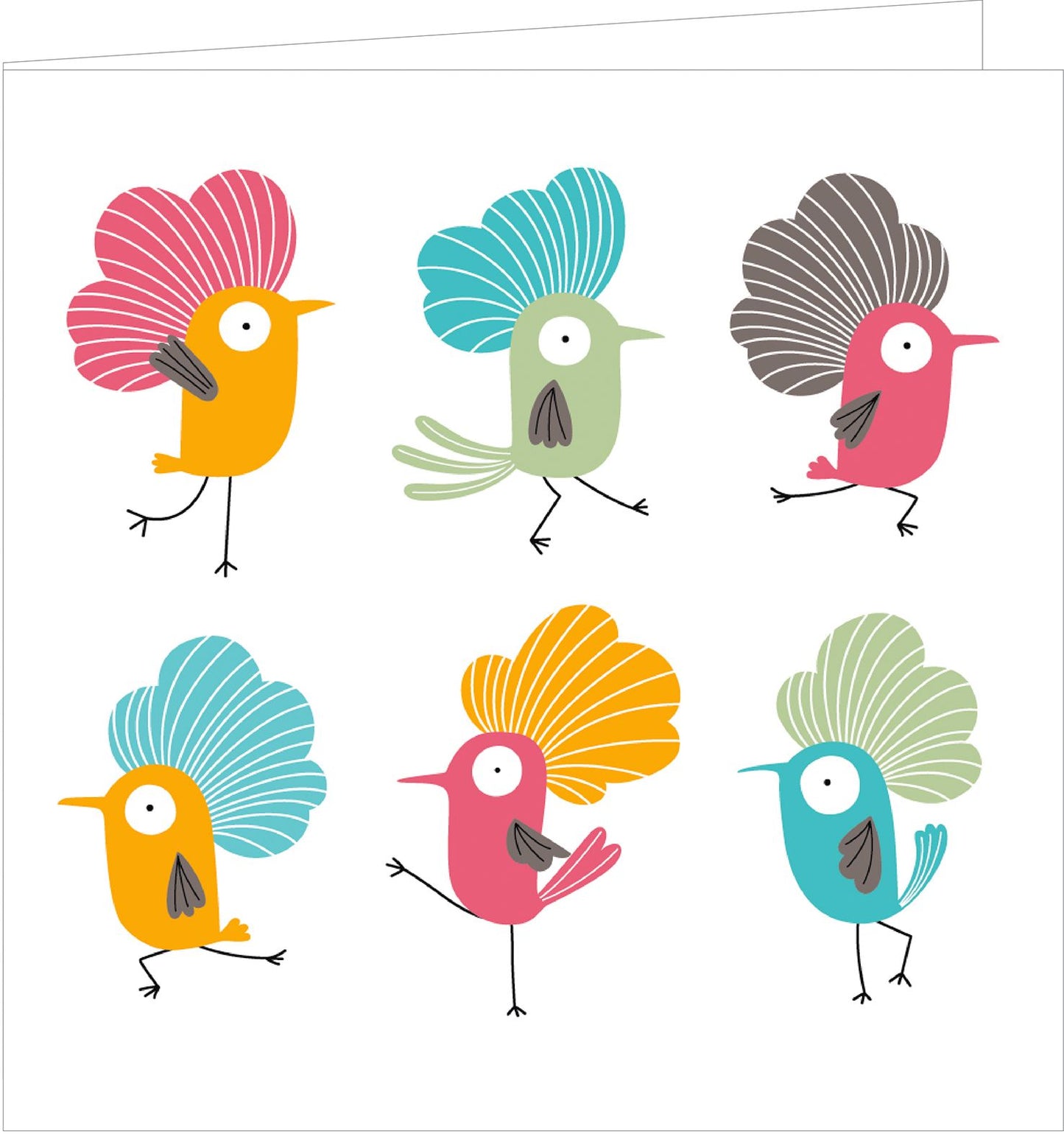 Box of Birds: GreenGift-Notes -- Small Gift Encolsure Cards Printed on Uncoated and Ecologically Friendly Paper