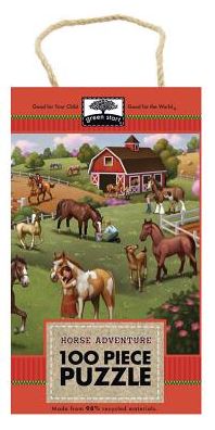 Green Start 100 Puzzle: Horse Adventure