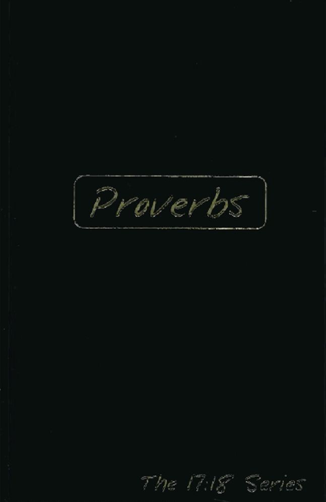 Proverbs: Journible the 17:18 Series