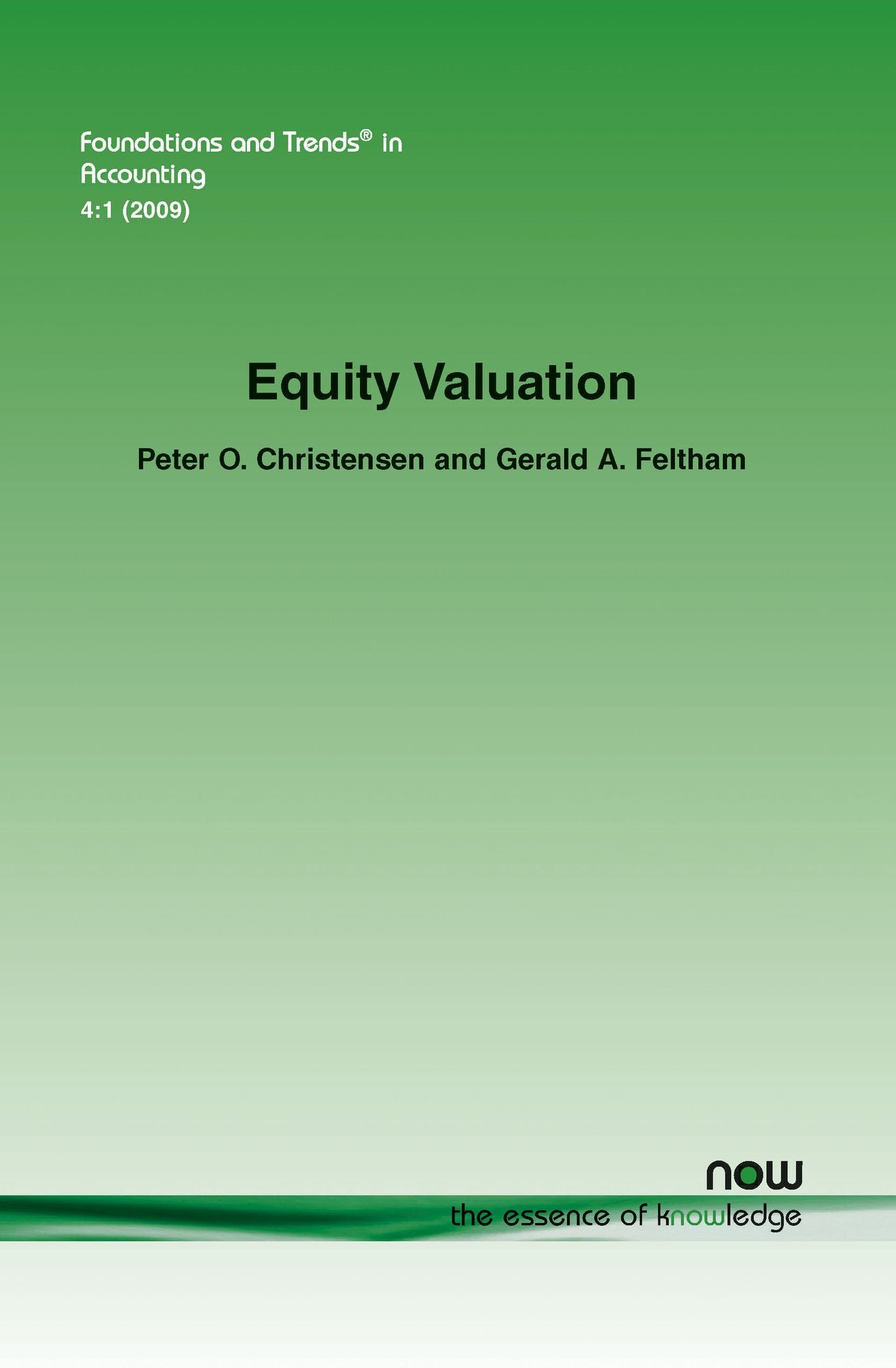 Equity Valuation