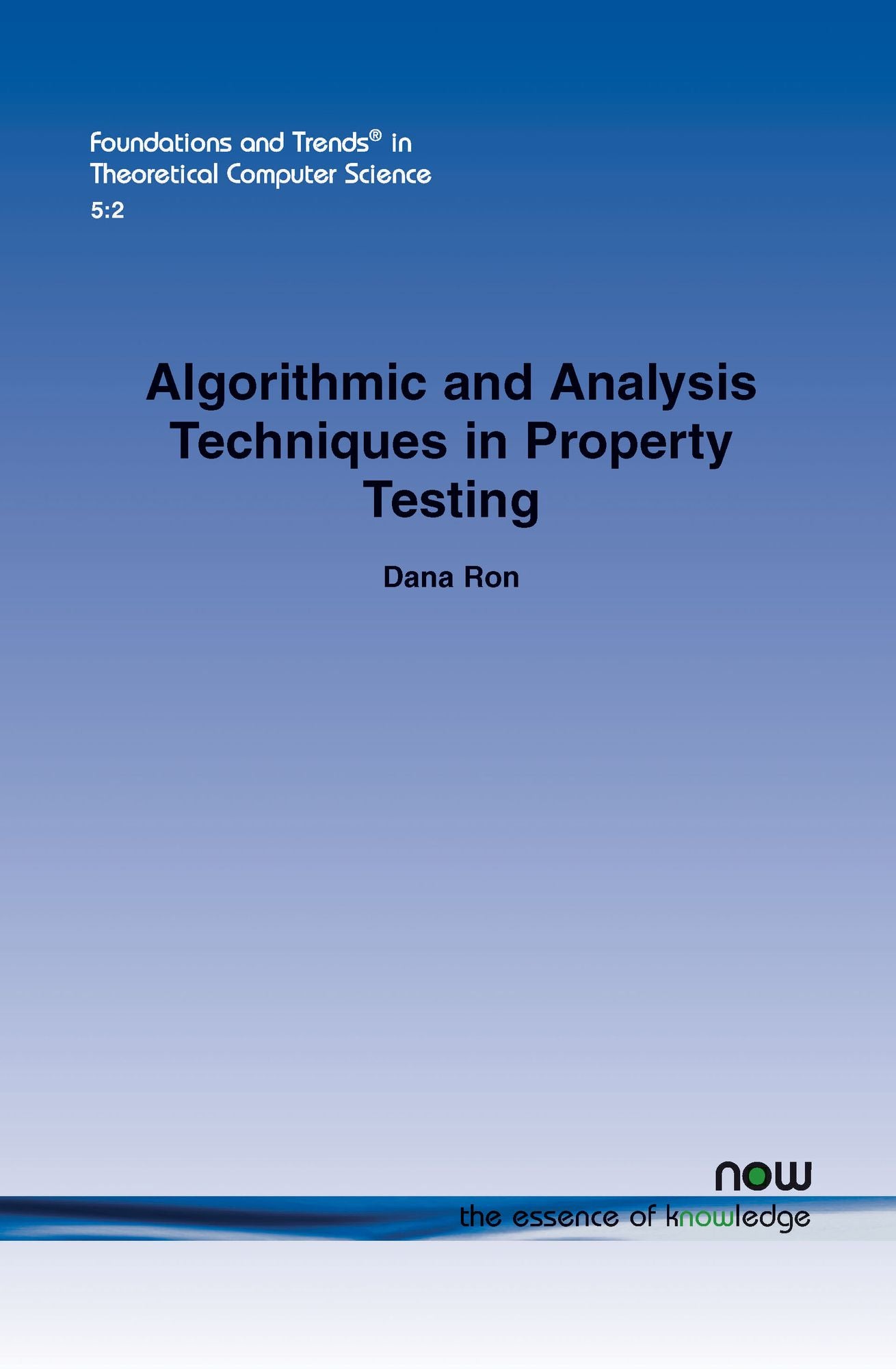 Algorithmic And Analysis Techniques In Property Testing