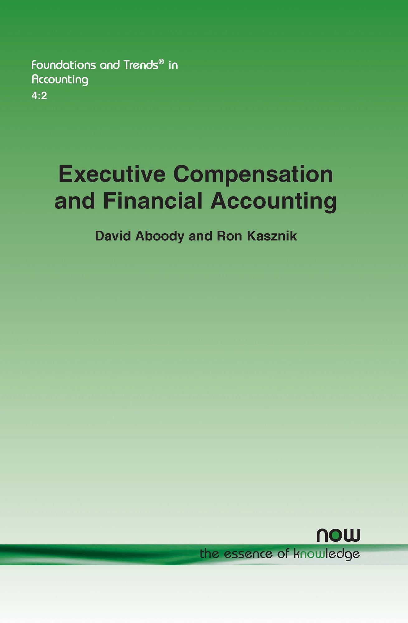 Executive Compensation And Financial Accounting