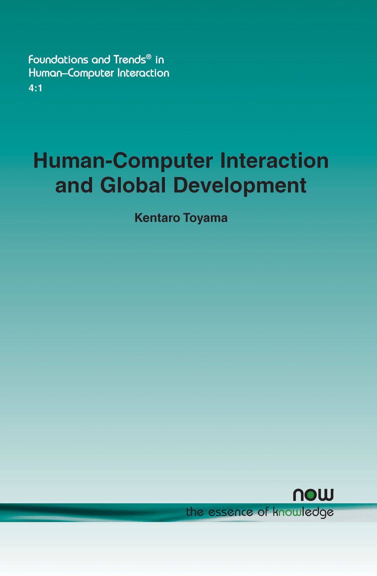 Human-Computer Interaction And Global Development