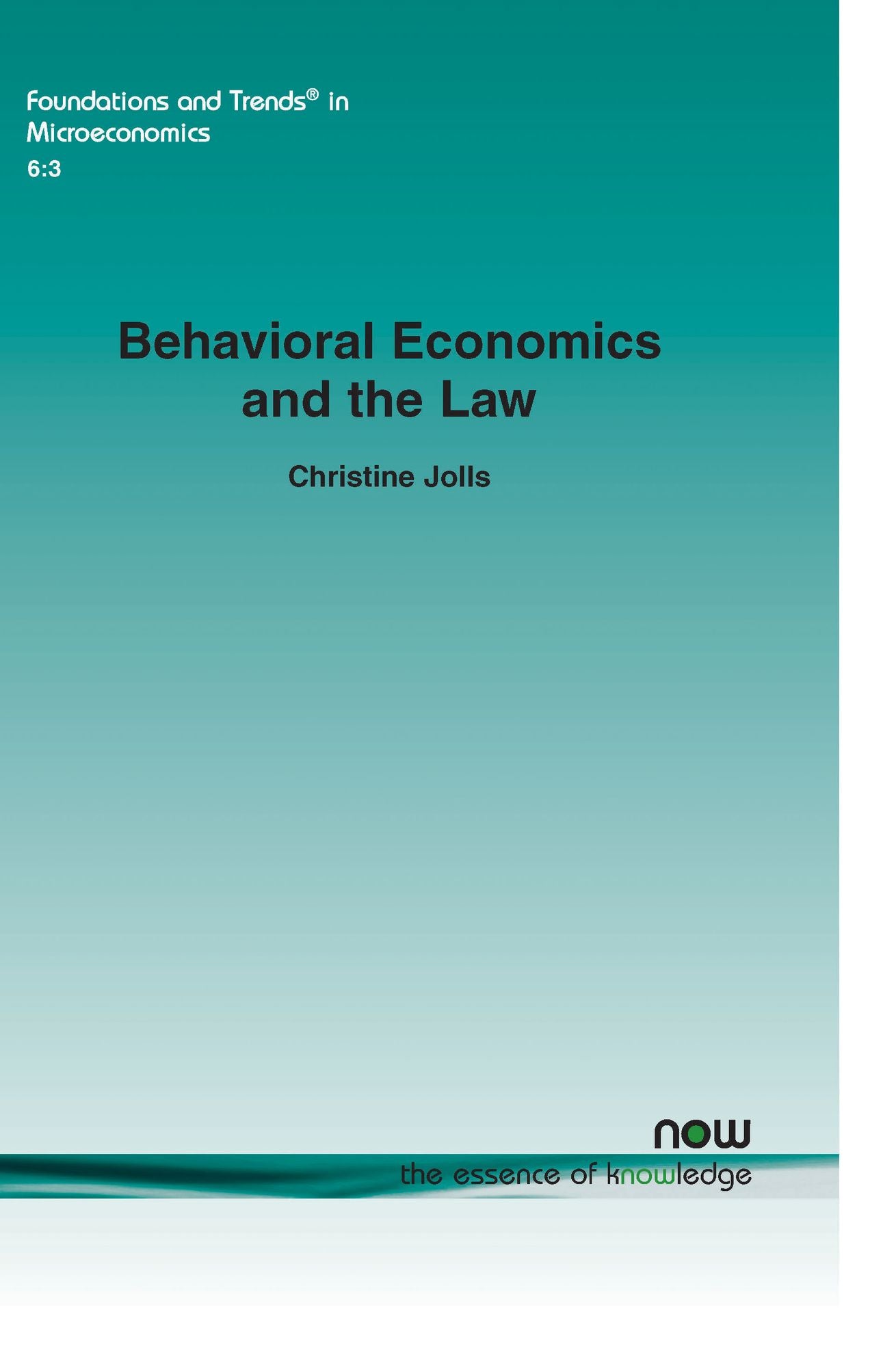 Behavioral Economics And The Law