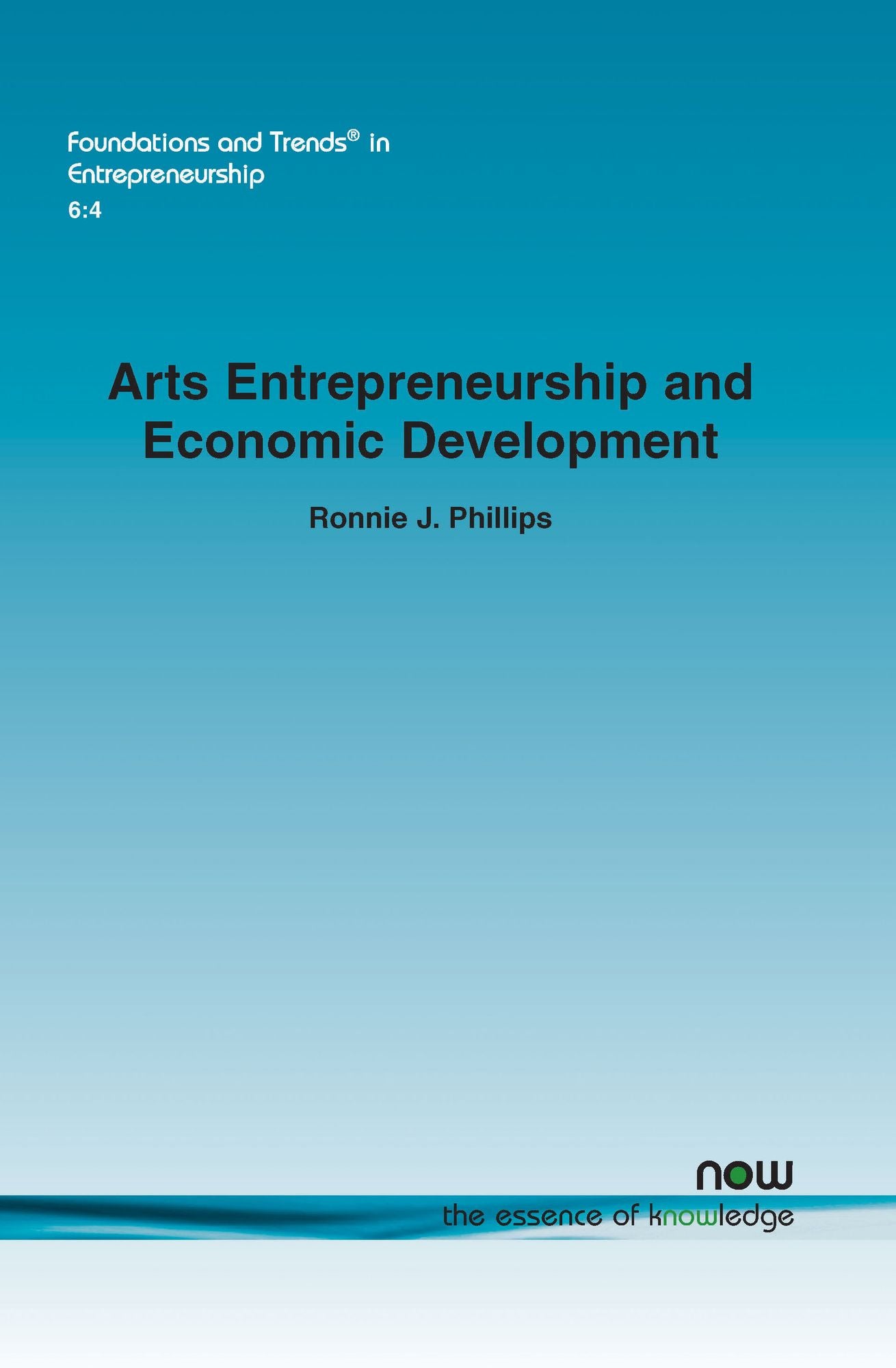 Arts Entrepreneurship And Economic Development