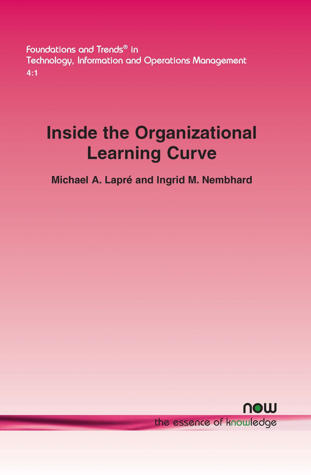 Inside The Organizational Learning Curve