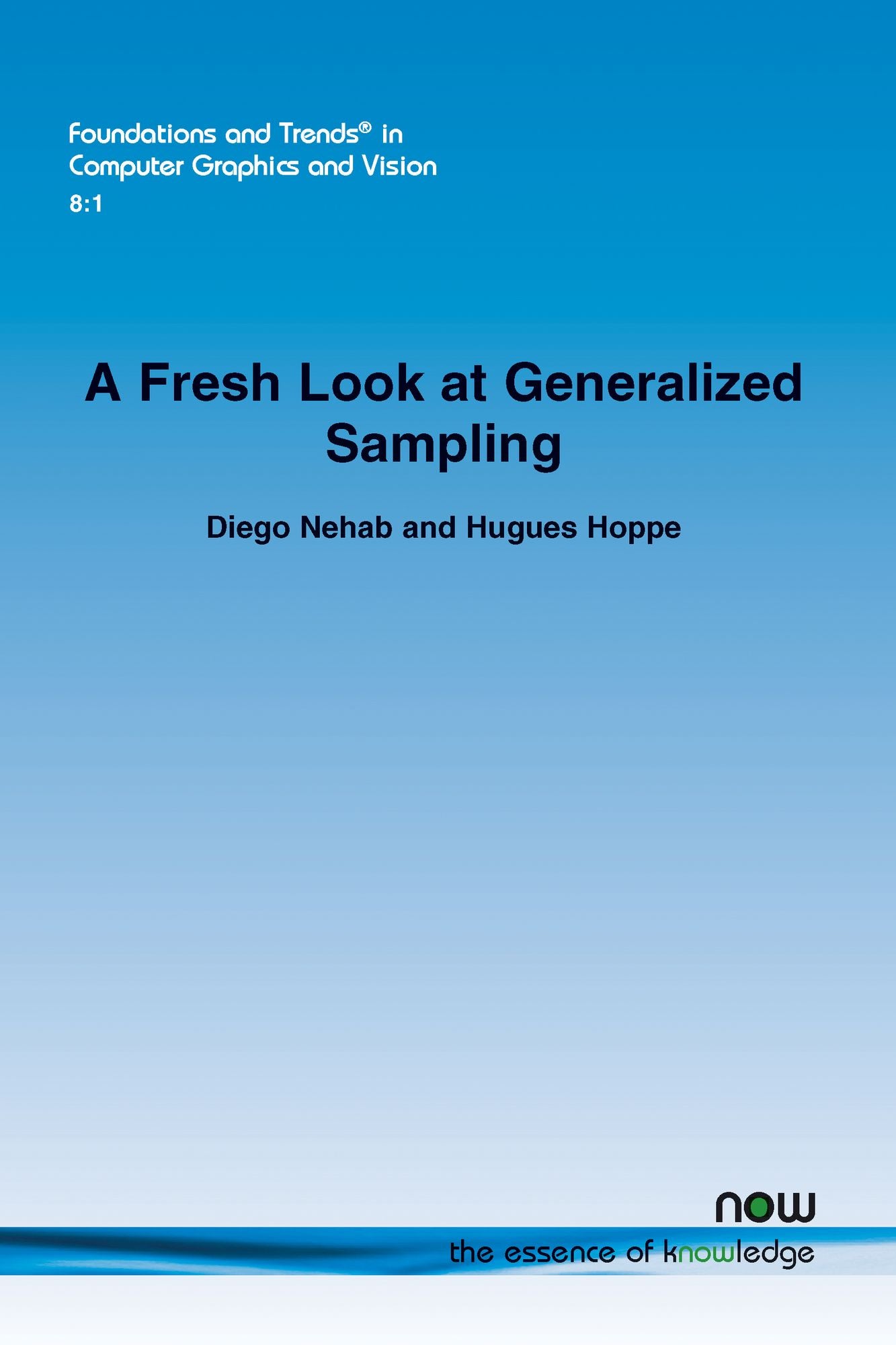 A Fresh Look at Generalized Sampling