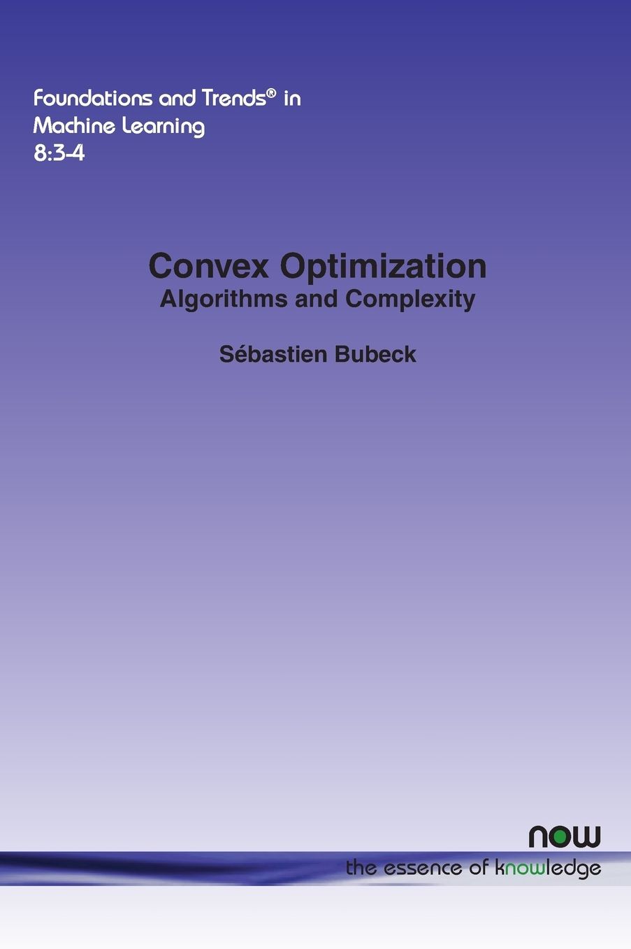 Convex Optimization: Algorithms and Complexity