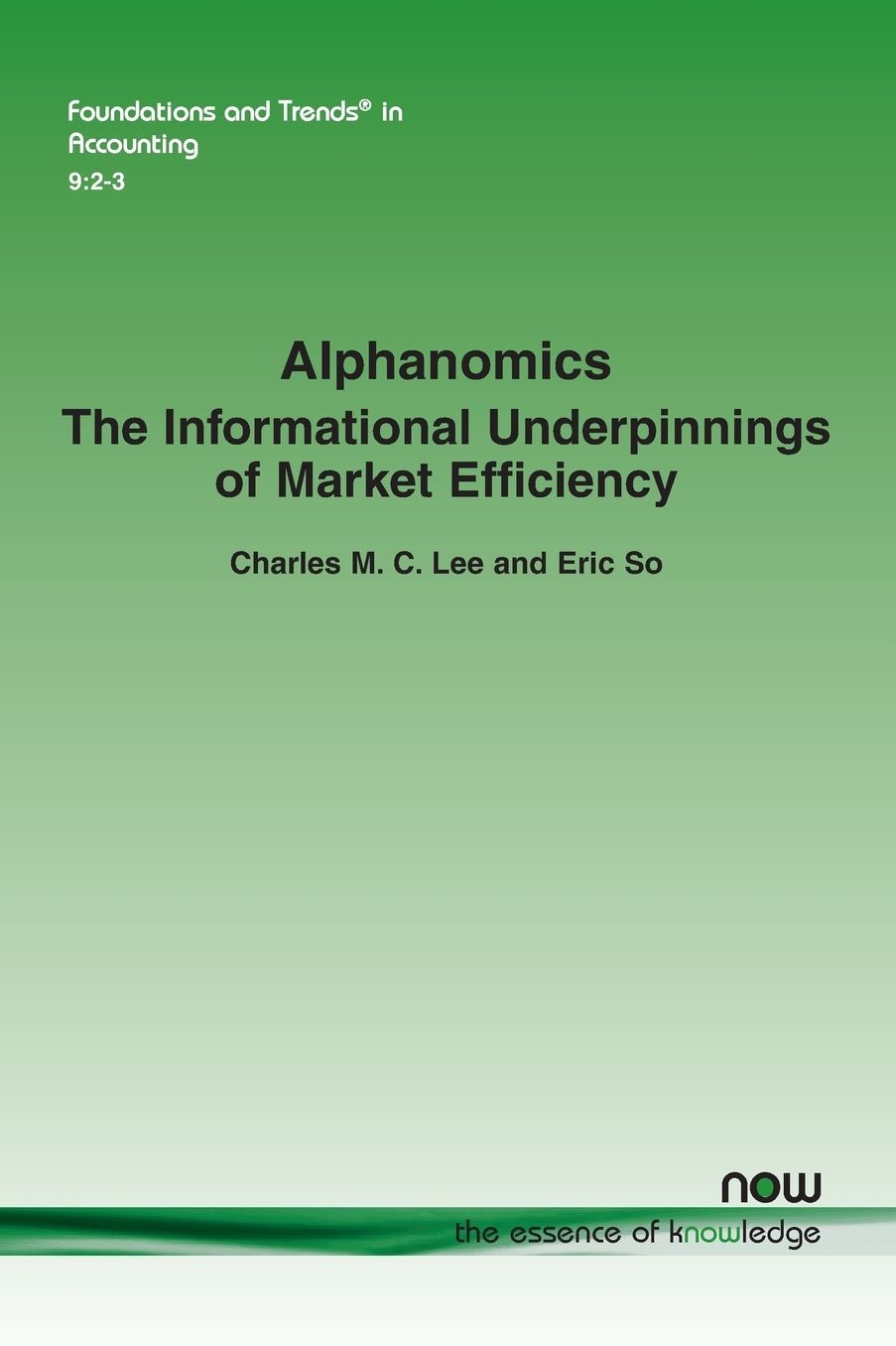 Alphanomics