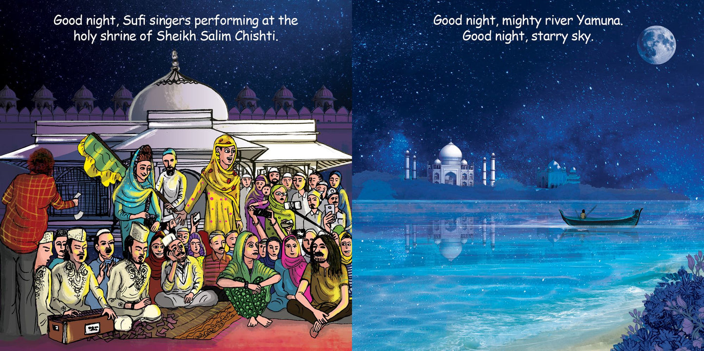 Good Night Taj Mahal