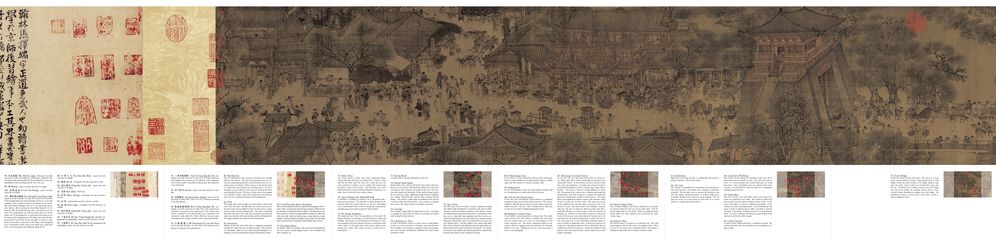 Scenes along the River during the Qingming Festival: Qingming Shang He Tu