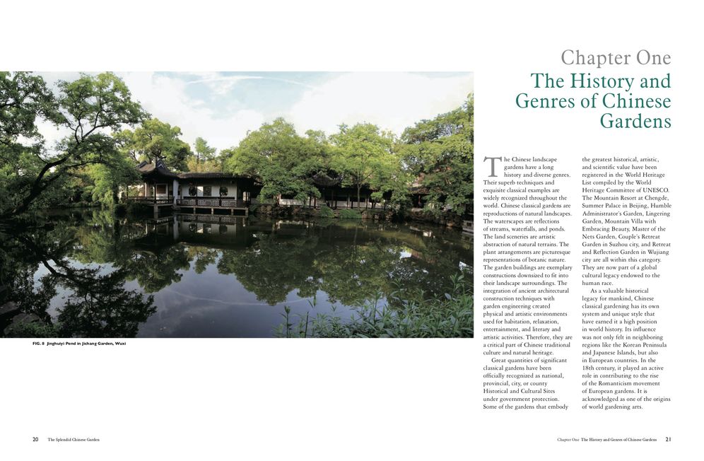 The Splendid Chinese Garden: Origins, Aesthetics and Architecture