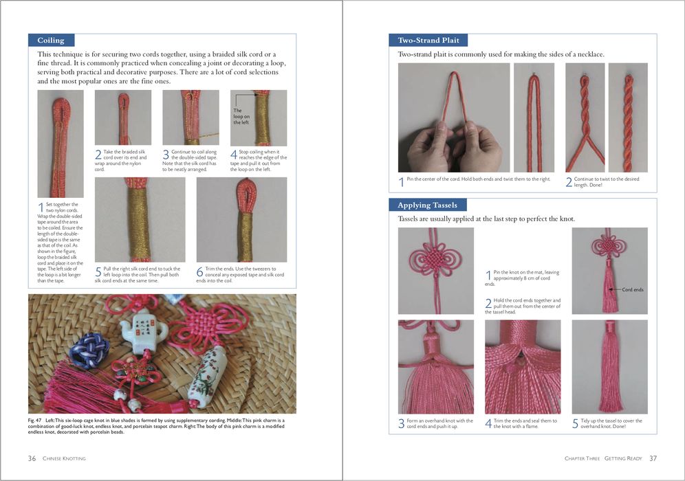 Chinese Knotting: An Illustrated Guide of 100+ Projects