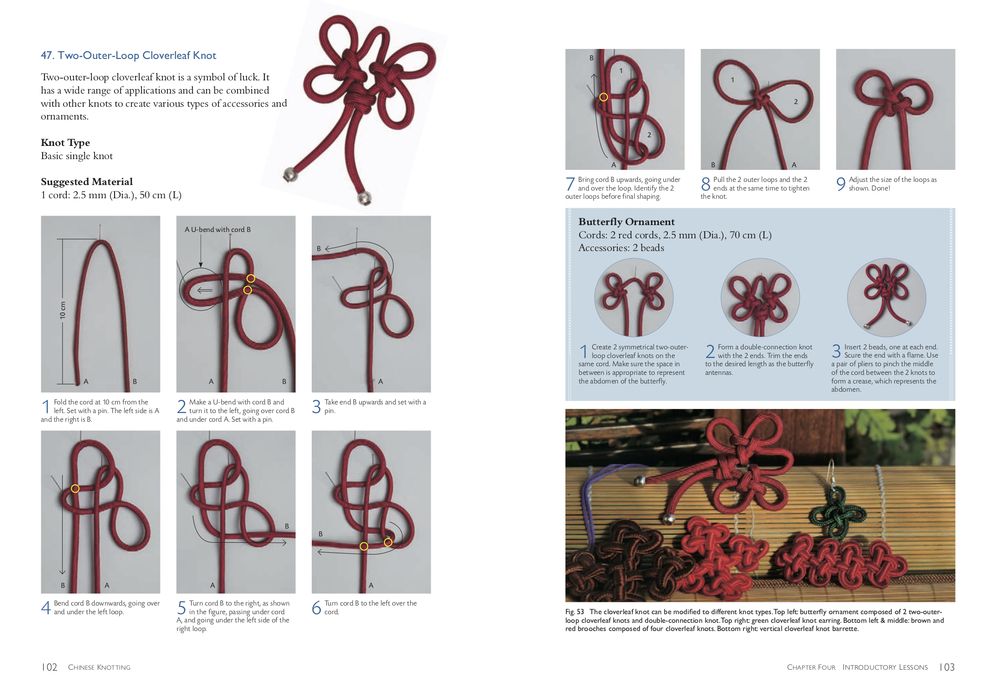 Chinese Knotting: An Illustrated Guide of 100+ Projects