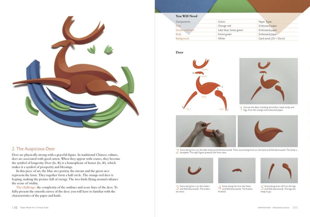 Paper Relief Art Chinese Style: Cutting, Folding, Molding and More