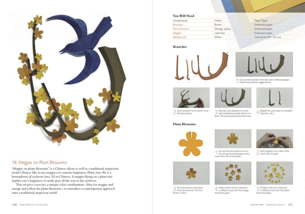 Paper Relief Art Chinese Style: Cutting, Folding, Molding and More