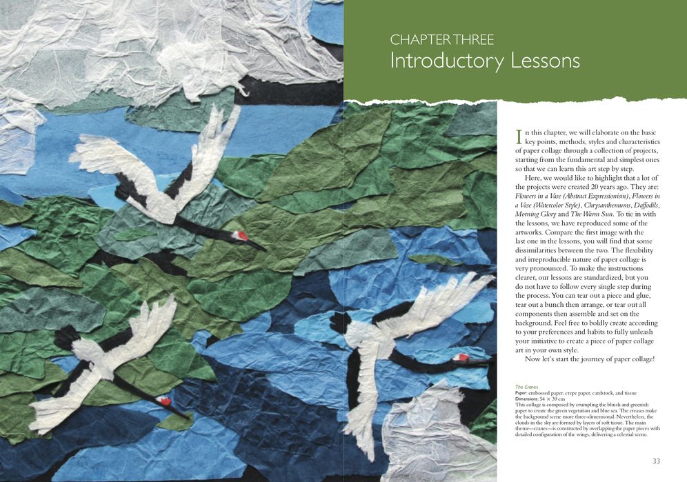 Paper Collage Chinese Style