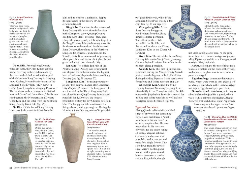 Modern Reader on the Chinese Classics of Flower Arrangement: On Vase Flower Arrangement' & 'History of Vases'
