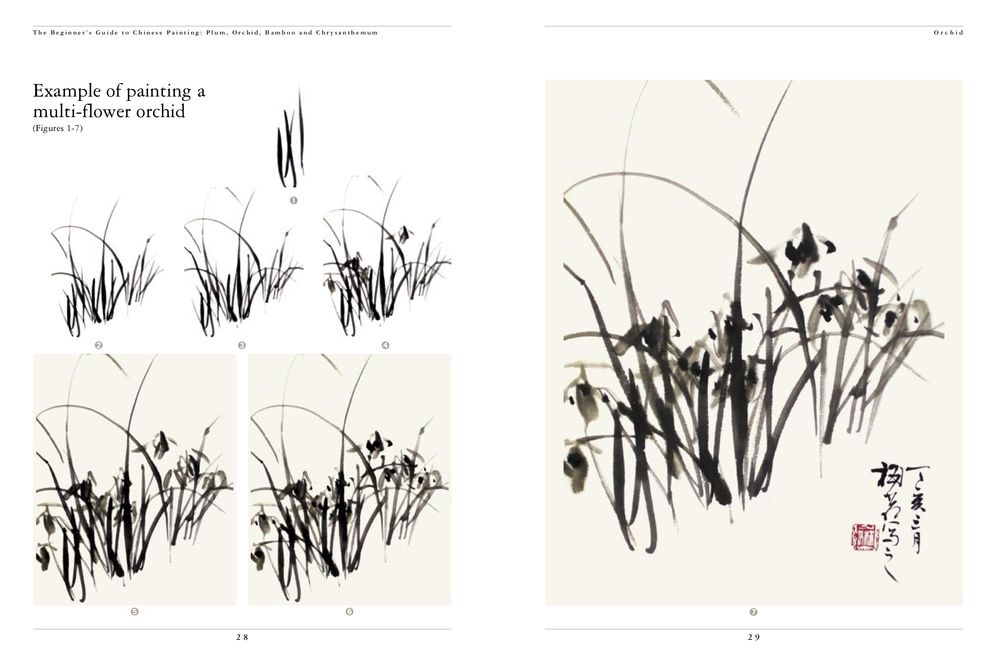 Plum, Orchid, Bamboo and Chrysanthemum: The Beginner's Guide to Chinese Painting