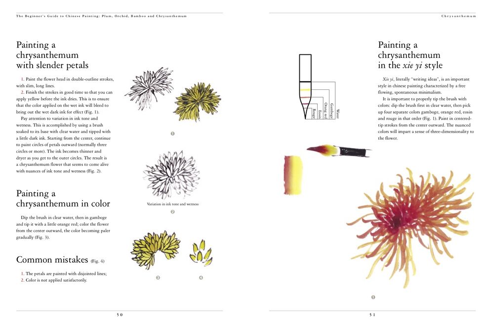 Plum, Orchid, Bamboo and Chrysanthemum: The Beginner's Guide to Chinese Painting