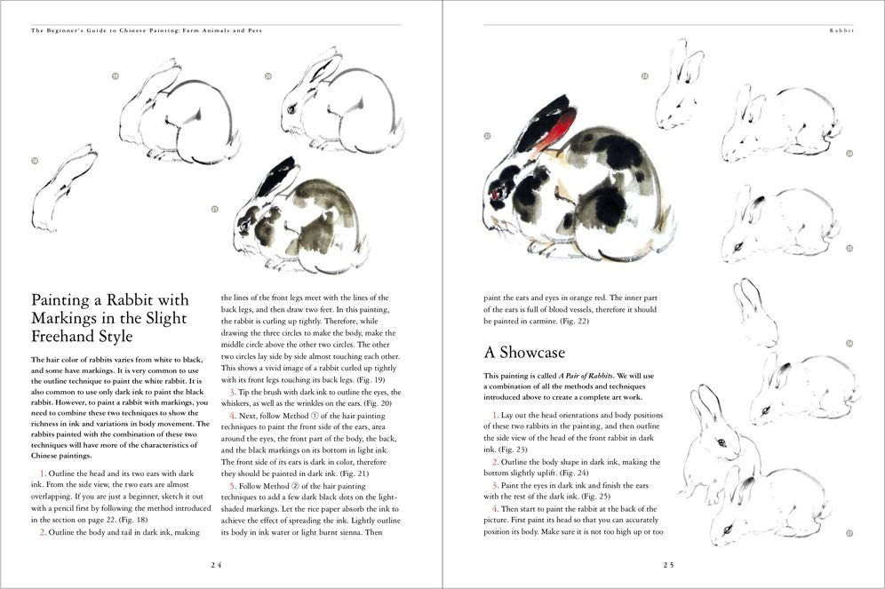 Farm Animals and Pets: The Beginner's Guide to Chinese Painting