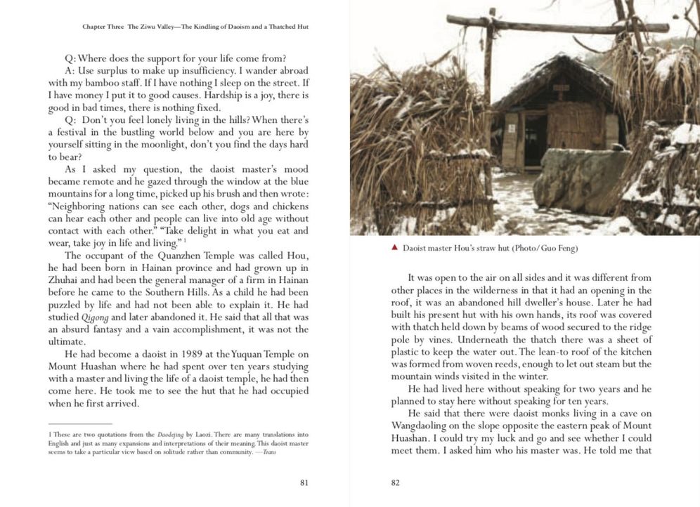 Journey to Inner Peace and Joy: Tracing Contemporary Chinese Hermits