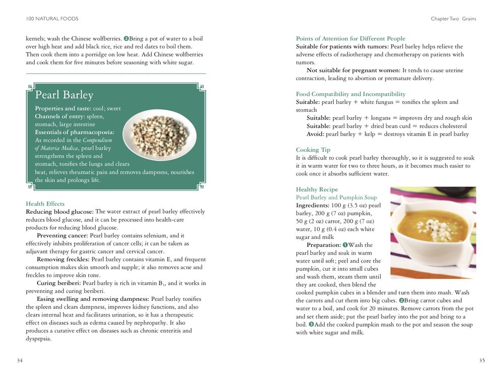 100 Natural Foods from Compendium of Materia and Medica: Your Guide to Health with the Wisdom of Traditional Chinese Medicine