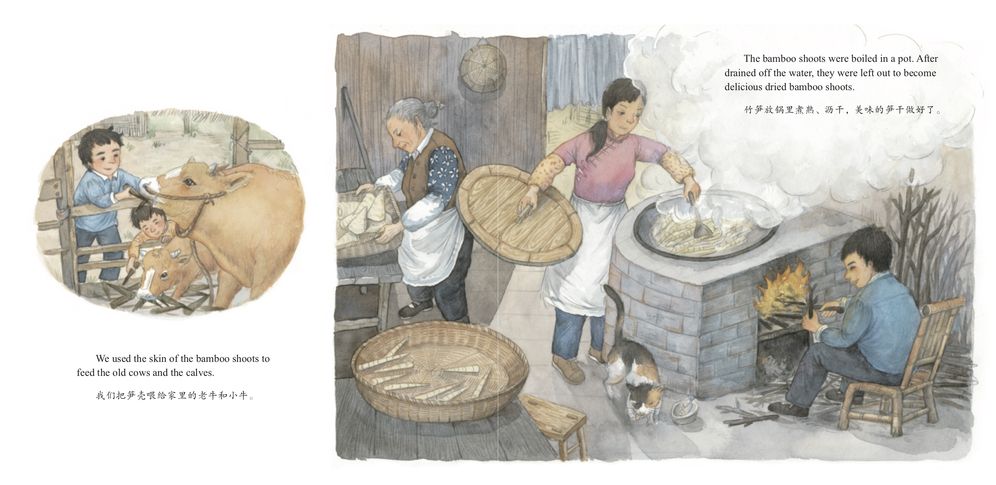 Magic of Bamboo: A Boyas Daily Life Told in English and Chinese