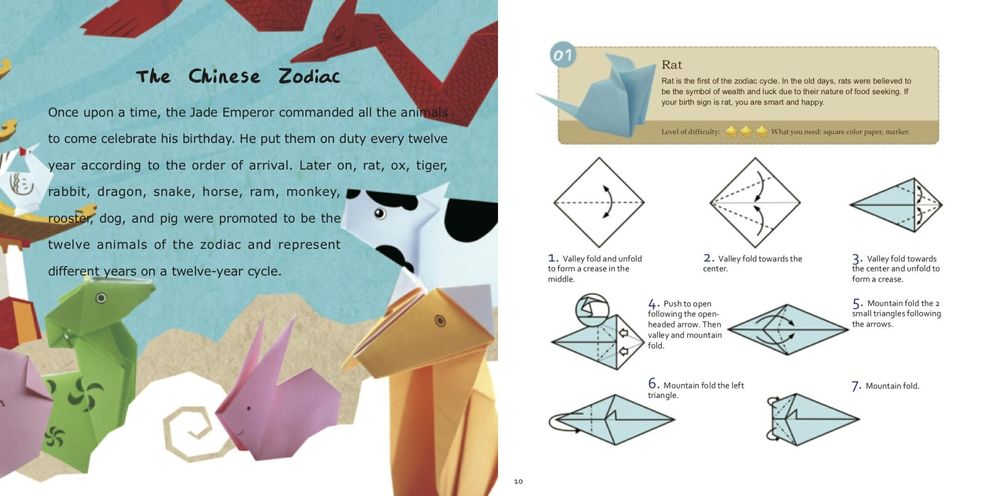 Chinese Origami for Children: Fold Zodiac Animals, Festival Decorations and Other Creations