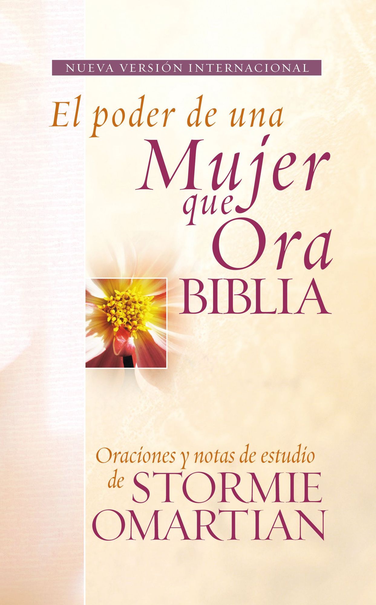 Biblia El poder de una mujer que ora NVI: Oraciones y ayudas de estudio de Stormie Omartian