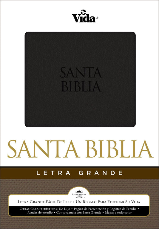 Biblia letra grande - Piel italiana