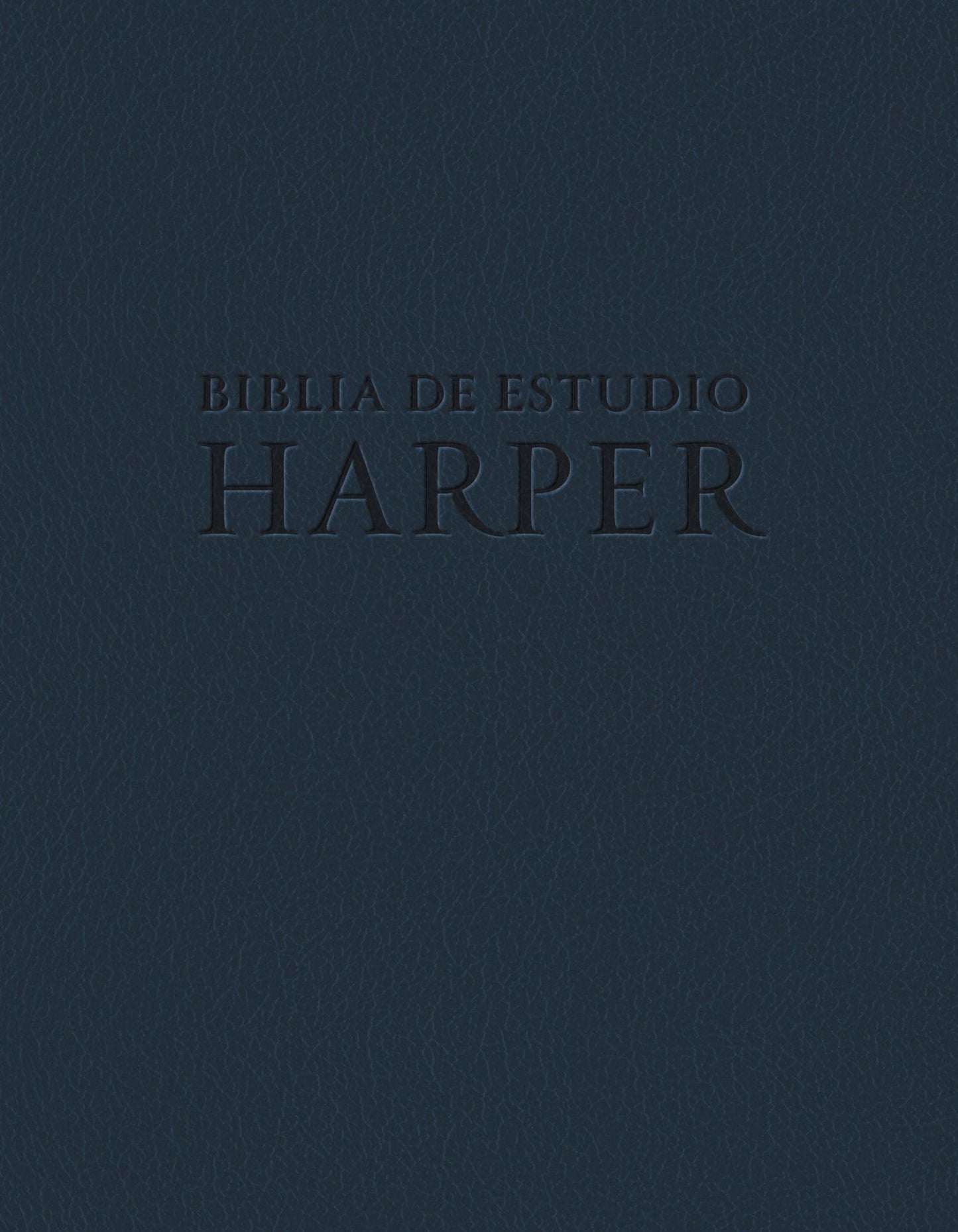 Biblia de estudio Harper: Azul