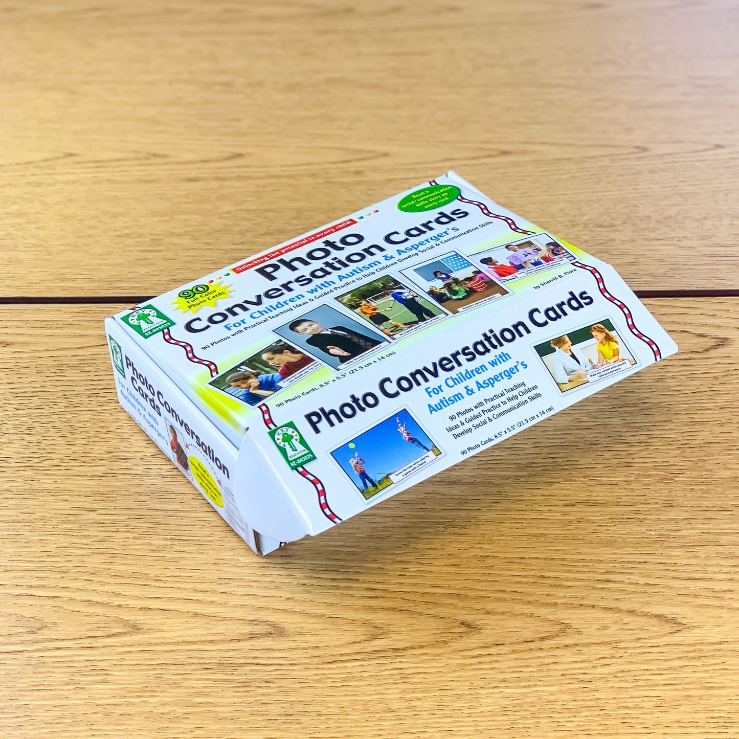 Photo Conversation Cards for Children with Autism and Aspergers Board Game